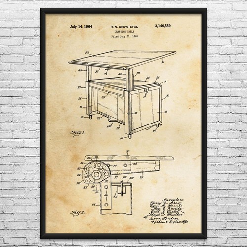 Tavolo disegno architetto - disegno,