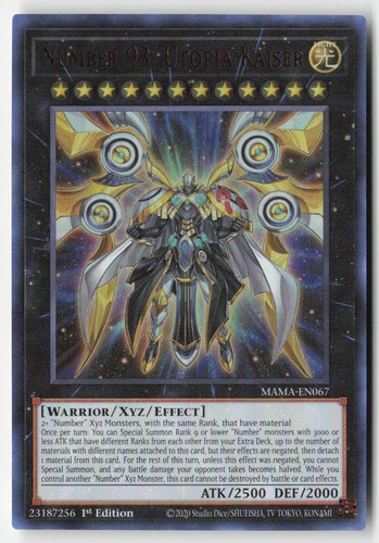 Yugioh numero utopia - numero,