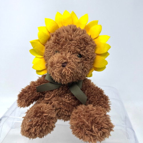 Peluche orsacchiotto girasole