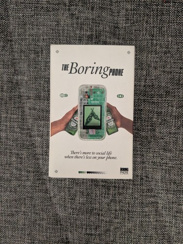 The boring phone - boring, by