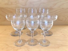 Set 9 bicchieri cristallo