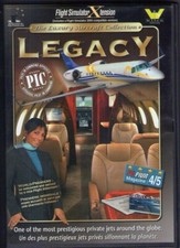 MICROSOFT FLIGHT SIMULATOR X PC LEGACY LUXURY AIRCRAFT
