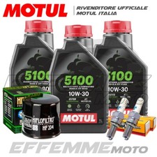 Tagliando HONDA Deauville 700 2006 2007 2008 2009 (5100 10W30+ Filtro + candele)