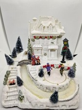 LUMINEO - CHRISTMAS VILLAGE CON FIUME LUMINOSO - LED - CON ALIMENTATORE