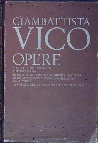 Giambattista vico opere - vico,