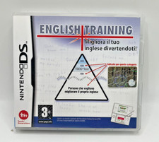 English training Nintendo DS Gioco FUNZIONANTE ITA usato Nds corso di inglese
