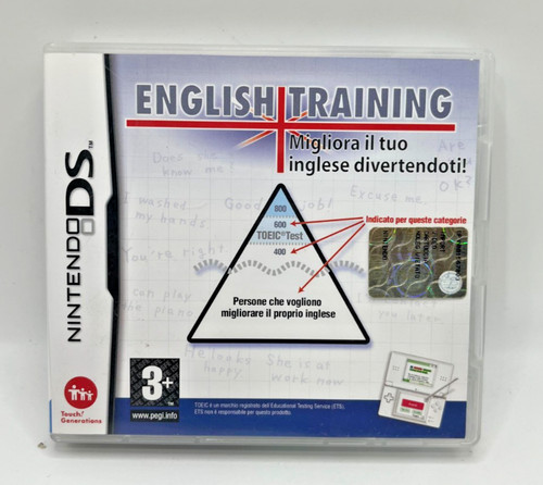 English training nintendo - english, ds