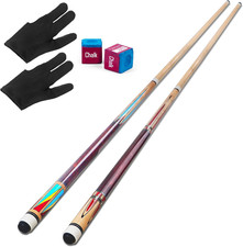 Stecca Da Biliardo,Set Di Stecche Da Piscina Da 58" per Sdulti Canadesi in Legno