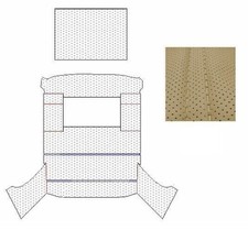 Per Mercedes W111 Coupe Tetto