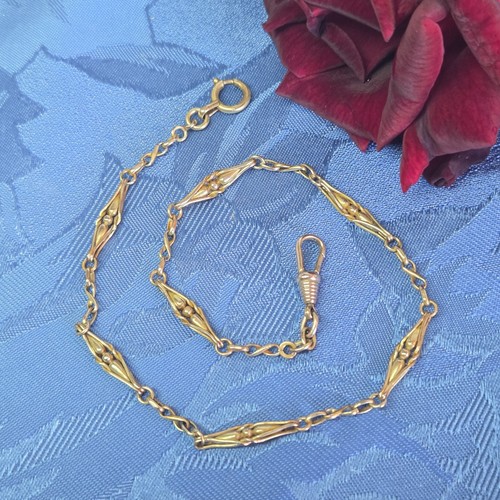 08l4 antico catena - antico, orologio