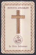 Holy card antique relic de