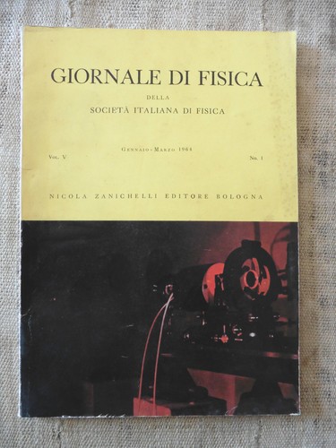 Giornale fisica della - di,