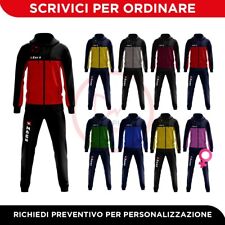 Tuta Uomo Zeus Olympia Donna Bambino cappuccio sport fitness relax passeggio