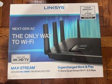 Linksys EA9500 router wireless