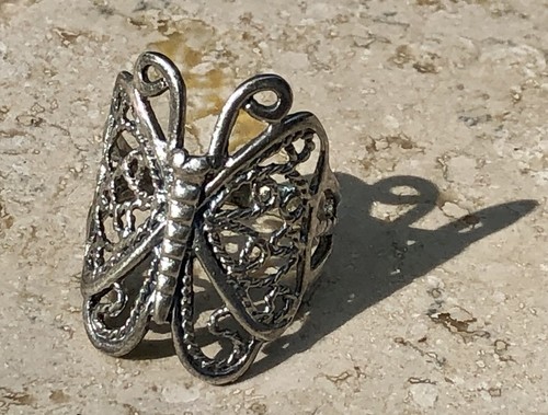 Anello argento sterling - 🦋✨anello,