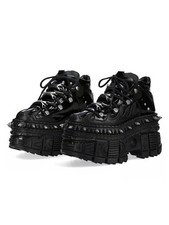  Scarpe casual uomo donna platform stile punk moda moto passeggio stivali