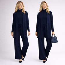 Completo donna elegante blu'