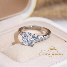 Anello Solitario 2,20ct con
