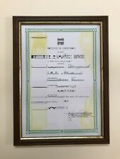 Cornice in legno NOCE - finto