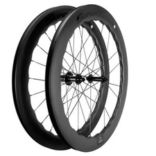 700C 6560 65mm Ruote Bici da Strada Bici Carbonio Set Ruote Tubeless Clincher