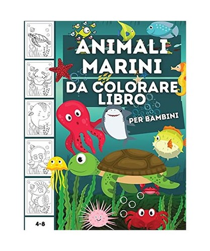 Animali marini colorare - animali, da