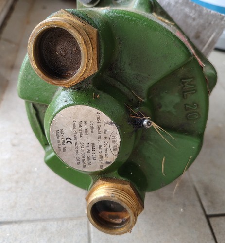 Pompa ferroni ml20 per presa - pompa,