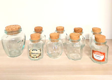 LOTTO 9 VASETTI IN VETRO X