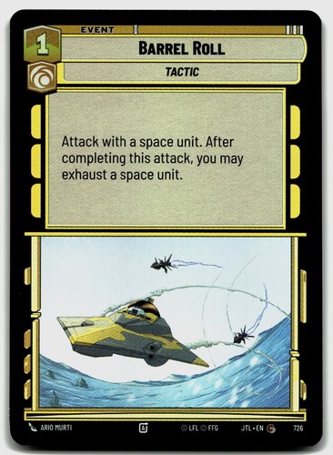 Swu barrel roll - (foil), jtl