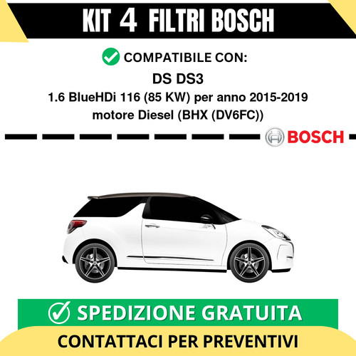 Kit bosch filtri - kit,