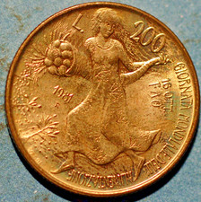 1981 Italy 200 Lire FAO World