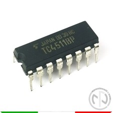 TC4511BP = CD4511BP  INTEGRATO driver per display 7 segmenti