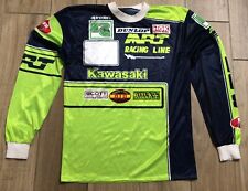 1988 KURT NICOLL MRT motocross Jersey vintage Mx RARE maglia cross kawasaki kx