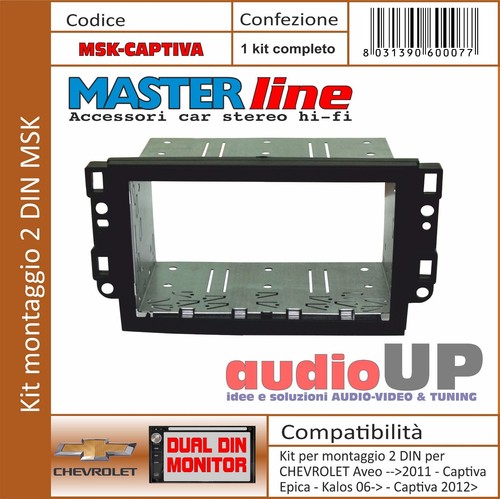 Mascherina autoradio din - mascherina, 2