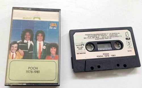 Pooh 1978 1981 pop - k7, i