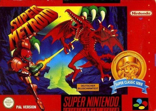 Nintendo snes super metroid - nintendo,