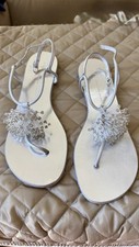 Giuseppe Zanotti Silver Beaded