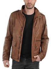 Giacca vera pelle uomo - pelle,