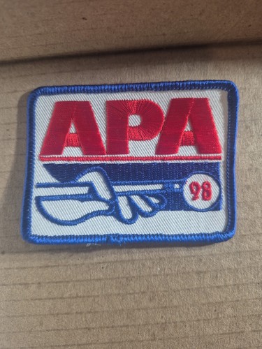 Patch apa pool league 1998 - pool,