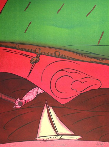 Valerio adami solitaire - valerio, adami: