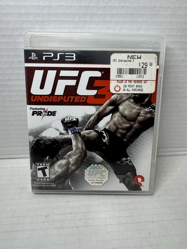Ufc undisputed sony - 3, (sony