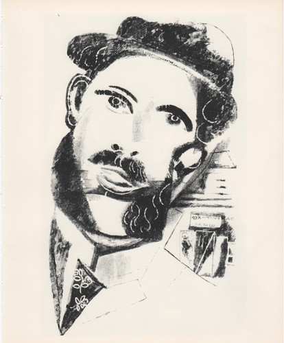 Marc chagall uomo con - marc,