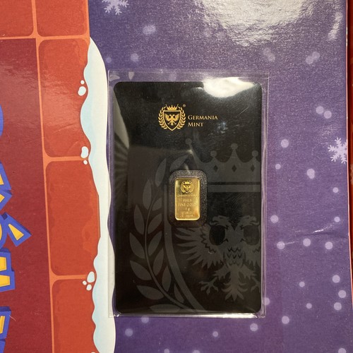 Germania mint 999 gold - germania, 1g