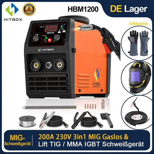 Hitbox 200a saldatrice - saldatrice, mig