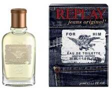 Replay Jeans Originale per Lui 30 ml EDT Eau de Toilette Spray 