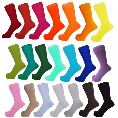 Calze cotone colorate uomo - cotone,