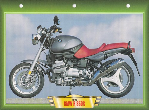 Carte fiche moto bmw r - , .
