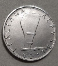 5 LIRE 1988 - VARIANTE TIMONE RIBATTUTO - REPUBBLICA ITALIANA