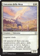 MTG Magic DOM Dominaria - 1x ITA NM 027 C Unicorno della Mesa