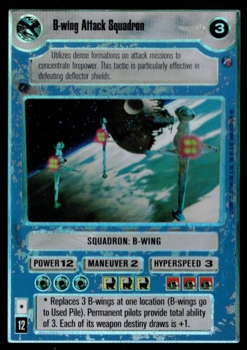 Wing attack squadron - b-wing, foil