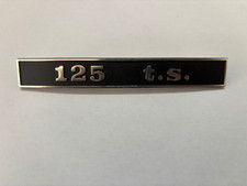 TARGHETTA POSTERIORE " 125